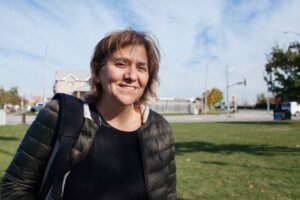 Wendy Rowland is an award-winning documentary director and editor whose films have aired on CBC, CTV, and the NFB, including 14 & Muslim (nominated for a Canadian Screen Award, Best Director – Documentary Program), There’s Something About Alice, Living Forever, and Packing Heat. Her work has screened at festivals in Canada and internationally. Beyond Wendy's Brokered Dialogue work, she has created digital storytelling for organizations such as the Canadian Virtual Hospice, Canadian Urban Institute, CAMH, Ovarian Cancer Canada and the Heart & Stroke Foundation. She began her career in the National Film Board’s Fast Forward program and holds an MA in Cinema Studies from New York University.